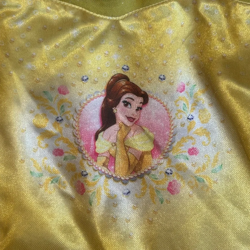 Disney Yellow Belle Princess Nightgown - Picture 5 of 7